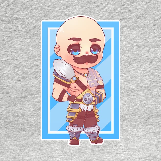 Chibi Lord Braum by Alecto